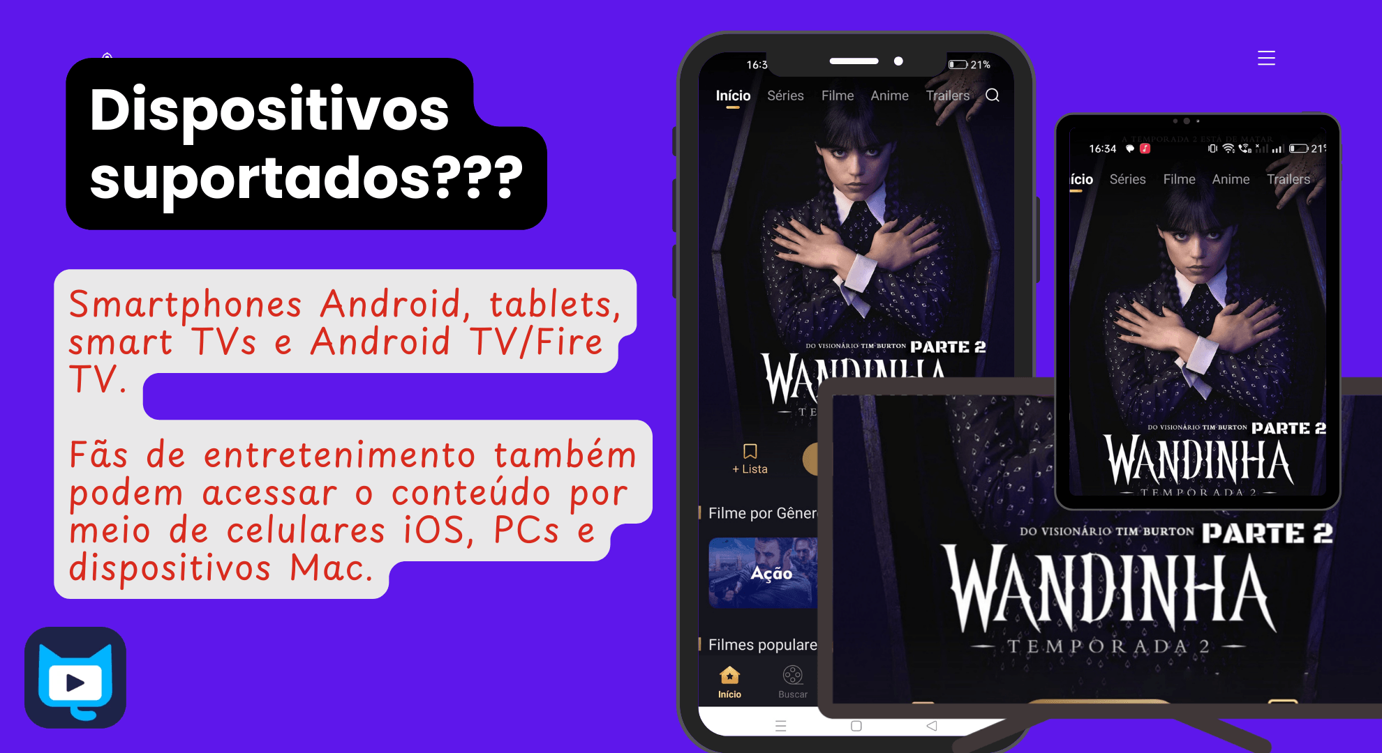 Como Usar o Cinegato em Celulares Android